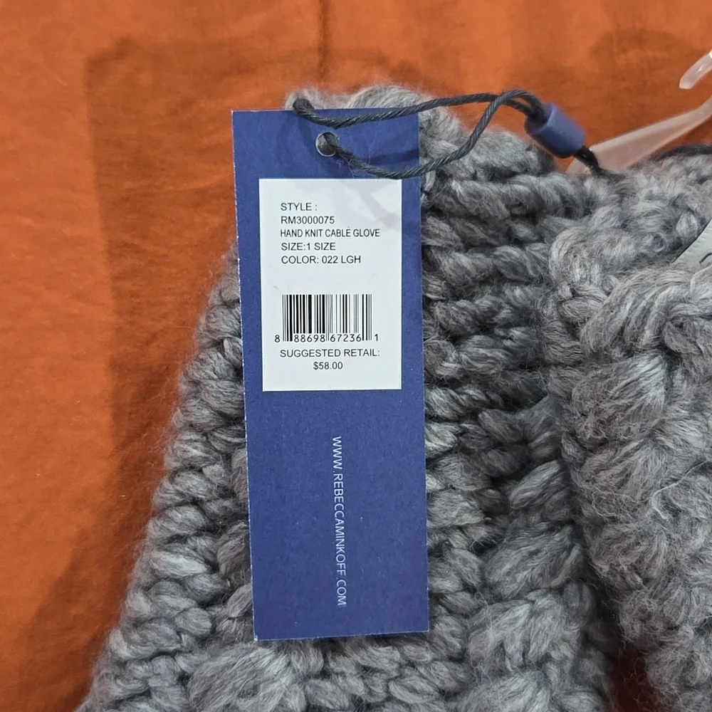Rebecca Minkoff Cable Knit Gloves